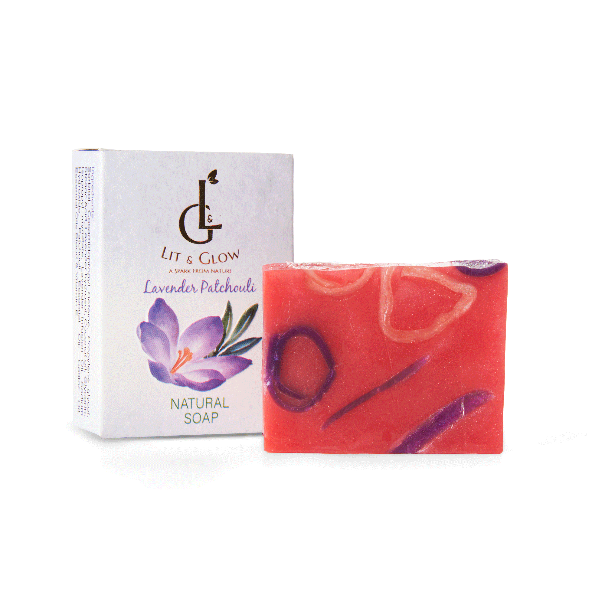 Lavender Patchouli Natural Soap 100 gm
